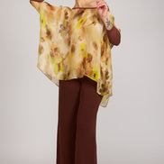 Top Camilla voile stampa fiori