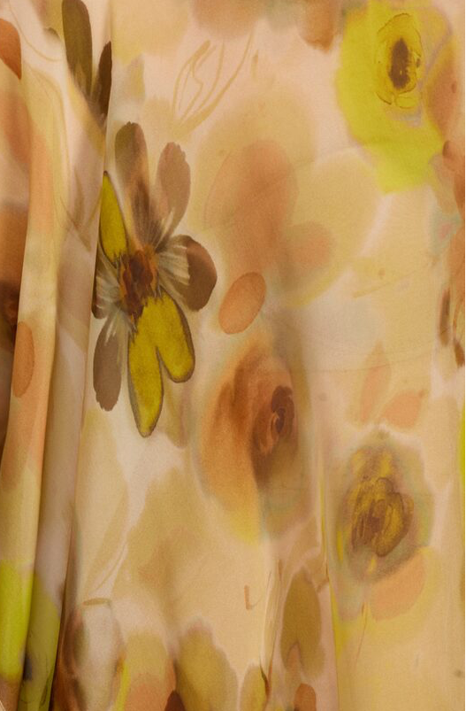 Top Camilla voile stampa fiori