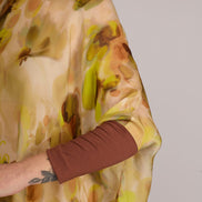 Top Camilla voile stampa fiori