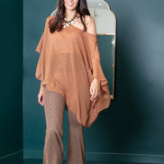 Top Capri georgette lurex