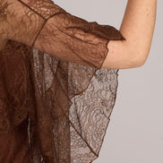 Capri Top in Chocolate Lace