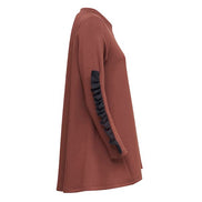 Seoul Top in Cocoa and Black
