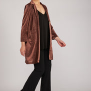 Top Easy Paros jersey lurex nero