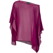 Capri Top in Cyclamen Voile