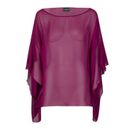 Capri Top in Cyclamen Voile