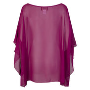 Capri Top in Cyclamen Voile