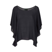Salina Top in Black Gauze