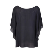 Salina Top in Black Gauze