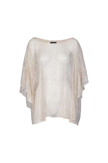 Capri Top in Ivory Lace