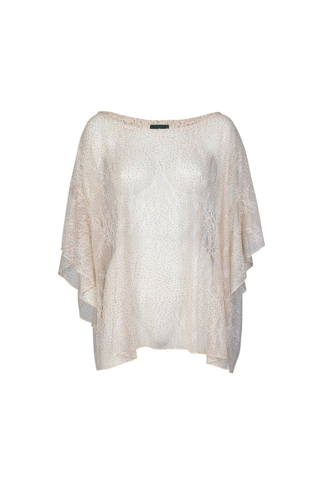 Capri Top in Ivory Lace