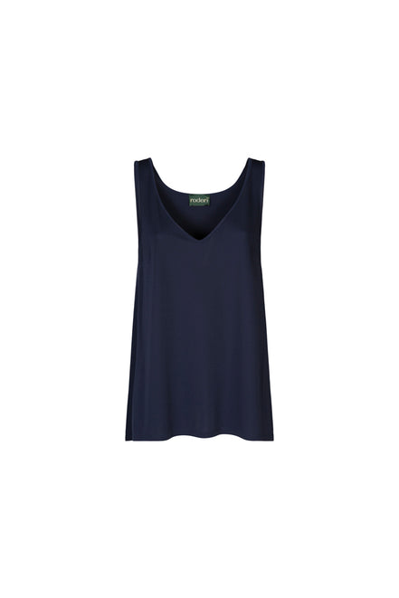 Easy Paros Fluid Top in Navy