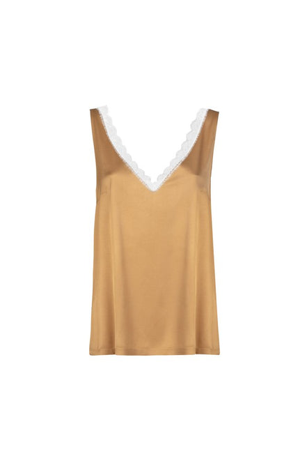 Paros Lace Top in Bronze