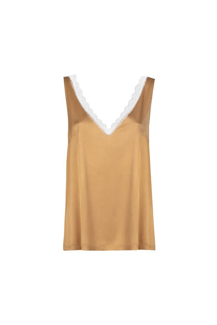 Paros Lace Top in Bronze