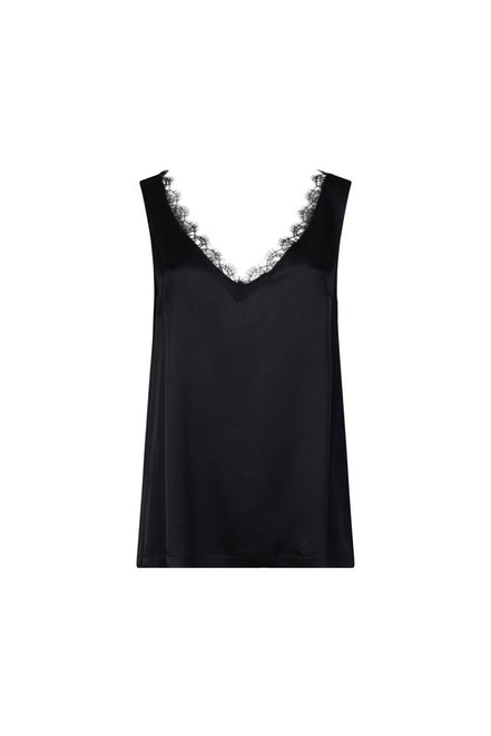 Paros Lace Top in Black