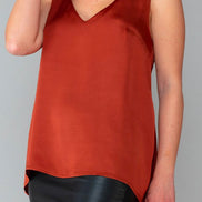 Paros Top in Cinnamon