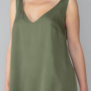 Top Paros verde militare