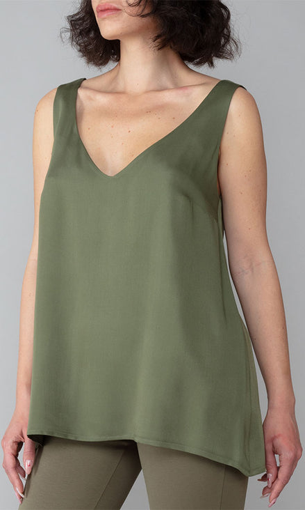 Top Paros verde militare