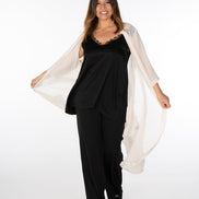 Paros Lace Top in Black