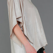 Top Salina Jersey Lurex Platino