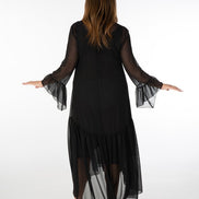 Abito Romantic Saint Tropez voile nero