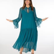 Abito Romantic Saint Tropez voile ottanio