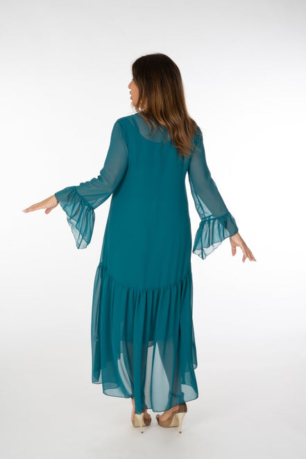 Abito Romantic Saint Tropez voile ottanio