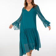 Abito Romantic Saint Tropez voile ottanio