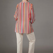 Camicia Vulcano multicolor a righe